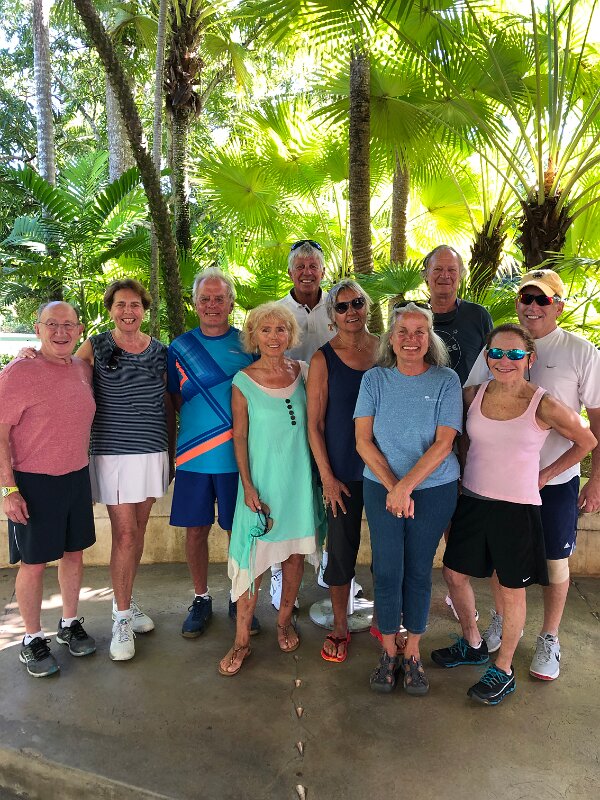 When one leaves, friends say Au Revoir